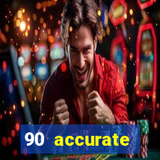 90 accurate football predictions